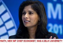Gita Gopinath New IMF Chief Economist