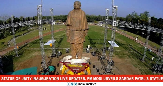 PM Unveils Sardar Patel's 2900-Crore Statue Of Unity Today