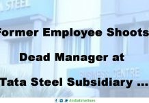 Former Employee Shoots Dead Manager at Tata Steel Subsidiary