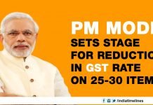 PM Modi Declare Stage For Reduction In GST Rate On Some Items