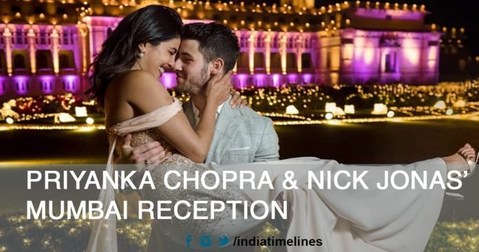 Priyanka Chopra and Nick Jonas’ Mumbai Wedding Reception