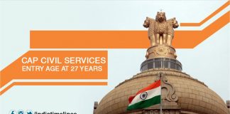 Cap civil services entry age at 27 years