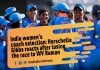 India women's coach selection