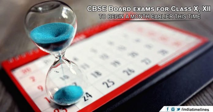 CBSE Class X & XII Date Exam Sheet 2019