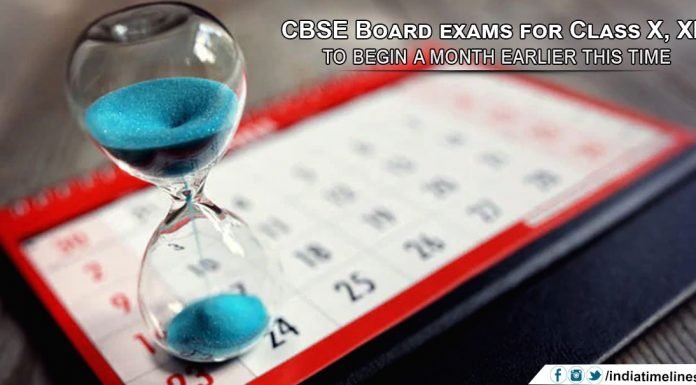 CBSE Class X & XII Date Exam Sheet 2019