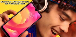 Xiaomi Mi Play Launch Set for Today
