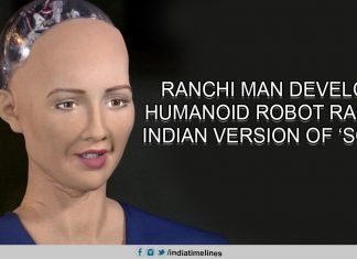 Ranchi man develops humanoid robot Rashmi