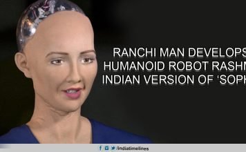 Ranchi man develops humanoid robot Rashmi