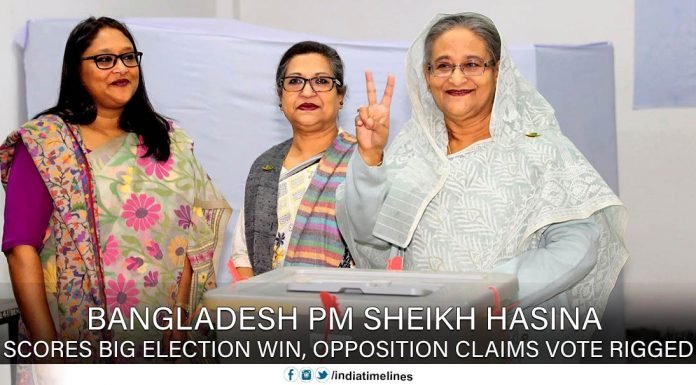 Bangladesh PM Sheikh Hasina scores big election win