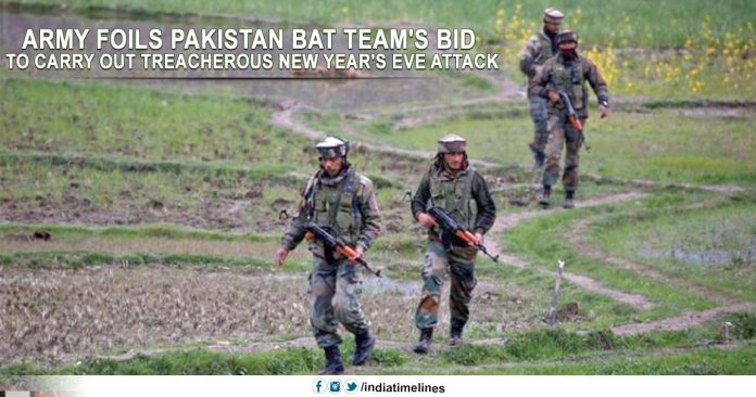 Army foils Pakistan BAT team's bid to carry out New Year's Eve attack