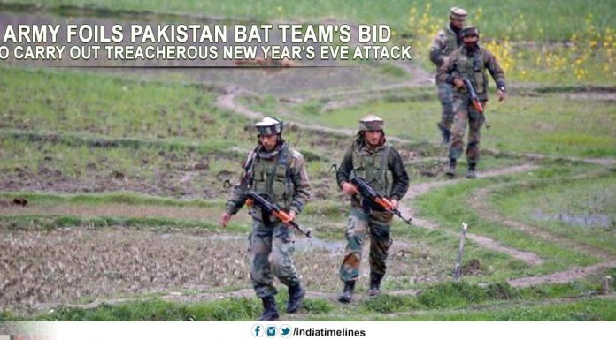 Army foils Pakistan BAT team's bid to carry out New Year's Eve attack