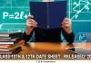 CBSE Class 10th and 12th Date Sheet Released