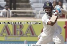 Highlights India Tour of Australia