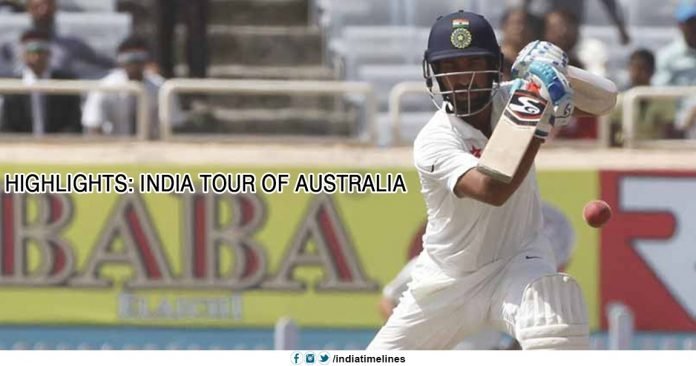 Highlights India Tour of Australia