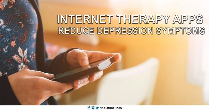 Internet Therapy Apps reduce Depression Symptoms