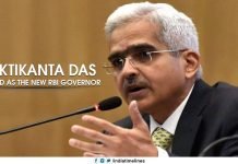 RBI appointed new Governor Shaktikanta Das