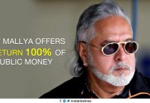 Vijay Mallya Offers to Return 100% of Public Money