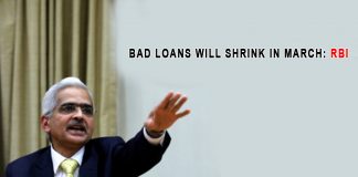 Bad loans will shrink in March