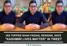 IAS Topper Shah Faesal Resigns