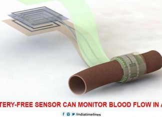 Biodegradable Sensor Can Monitor Blood Flow in Arteries