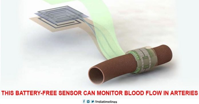 Biodegradable Sensor Can Monitor Blood Flow in Arteries