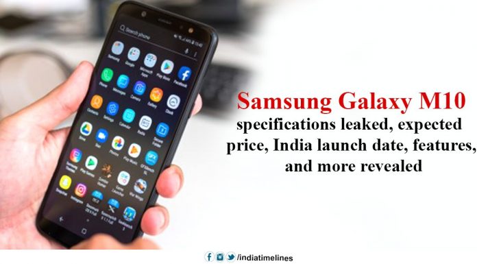 Samsung Galaxy M10 specifications leaked