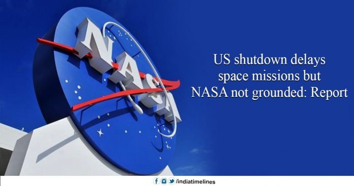 US shutdown delays space missions but NASA not grounded