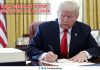 Donald Trump signed legislation to exclude China