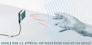 Google wins US approval for radar-based hand motion sensor