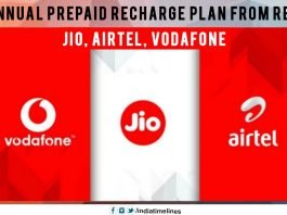 Best annual prepaid recharge plan from Reliance Jio, Airtel, Vodafone Best annual prepaid recharge plan