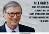 Bill Gates says that investing in 4 schemes has saved the lives of millions