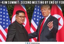 Trump-Kim summit - Second meeting by end of February
