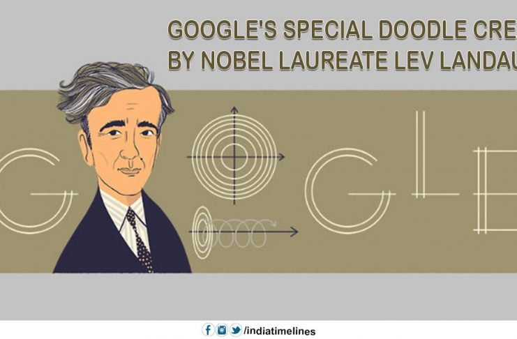Google's special doodle created by Nobel laureate Lev Landau