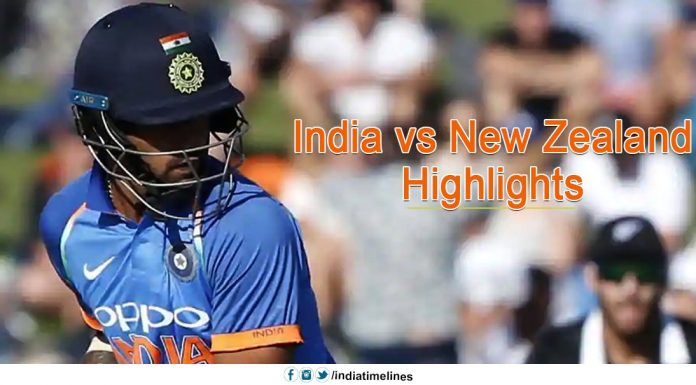 India vs New Zealand Highlights