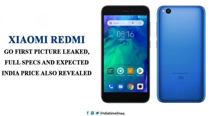 Xiaomi Redmi Go first picture leaked