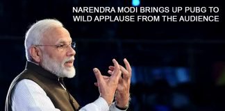 Narendra Modi brings up PUBG to wild applause from the audience