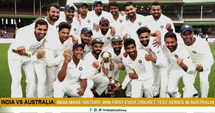 India register maiden Test series victory in Australia