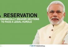 10% Reservation for Economically Weaker sections