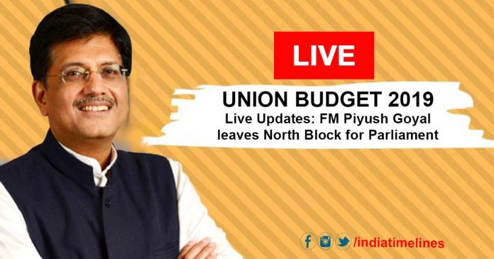 Union Budget 2019 Live Updates