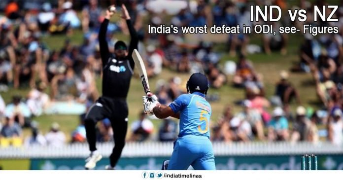 India's worst defeat in ODI