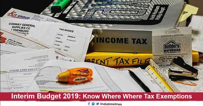 Interim Budget 2019 Know Where Tax Exemptions
