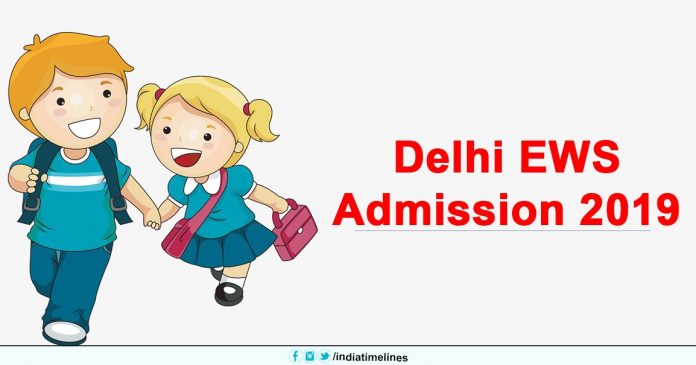 Delhi EWS Admission 2019