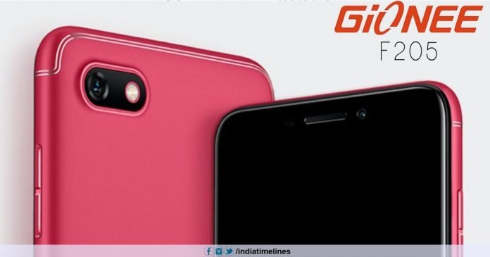 Gionee F205 Pro Price in India