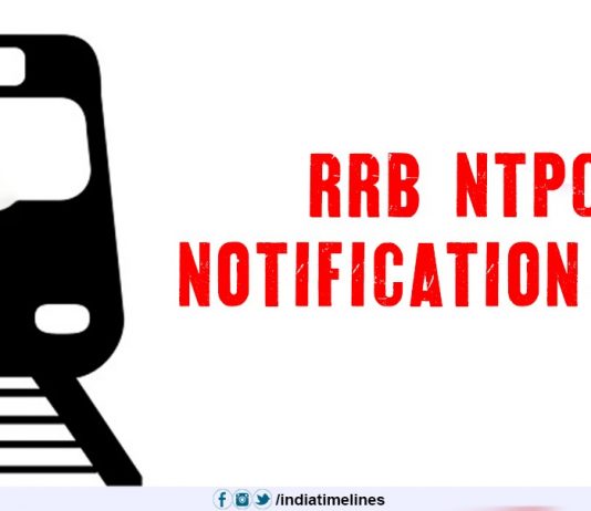 RRB NTPC Notification 2019