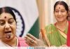 Sushma Swaraj speaks to counterparts in US