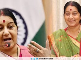 Sushma Swaraj speaks to counterparts in US