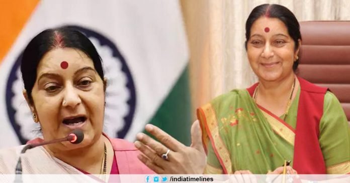 Sushma Swaraj speaks to counterparts in US