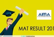 MAT RESULT 2019