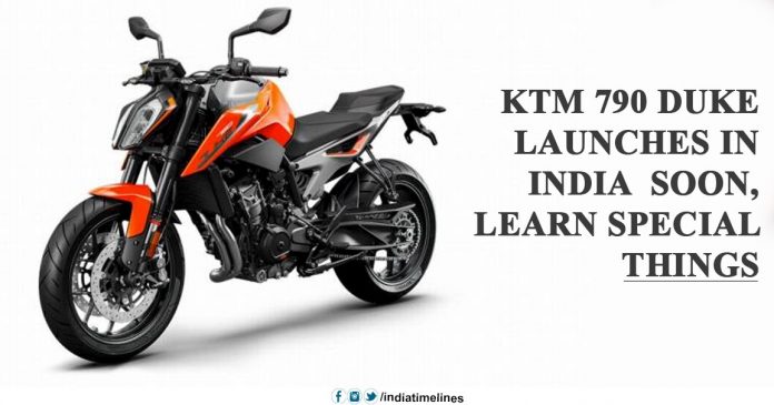 KTM 790 Duke to launch in India by early 2019