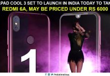 Coolpad Cool 3 set to launch in India today to take on Redmi 6A